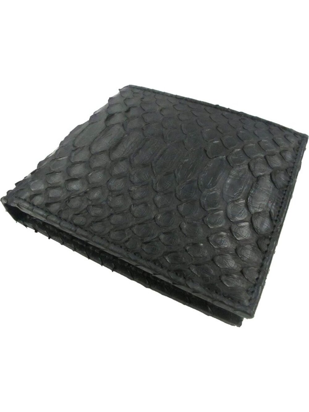Genuine Python Snake Skin Leather Bifold Wallet | 6 Card Slots, 2 ID Windows